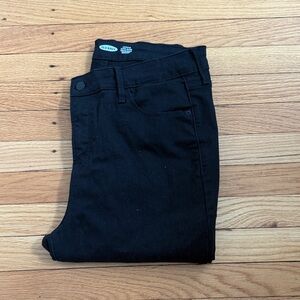 Old Navy Black Super Skinny Jeans
